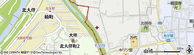 千早川周辺の地図