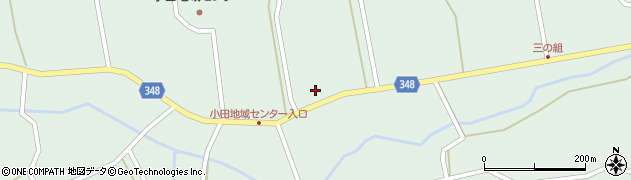 広島県東広島市河内町小田2543周辺の地図
