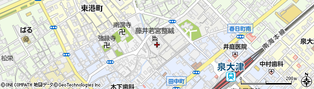 大阪府泉大津市若宮町8周辺の地図