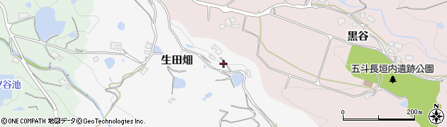 兵庫県淡路市生田畑1216周辺の地図