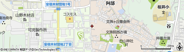 奈良県桜井市阿部626周辺の地図