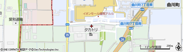 奈良県ハイテク工場団地協同組合　吉野鉄工所周辺の地図