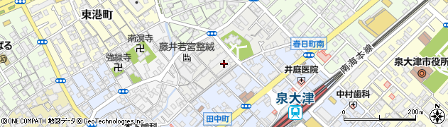 大阪府泉大津市若宮町5周辺の地図