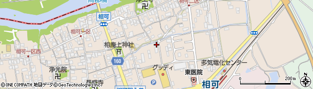 櫛田川河川漁協周辺の地図