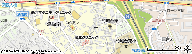 大阪府堺市南区土佐屋台周辺の地図
