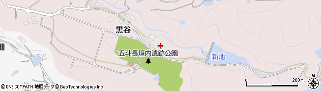 兵庫県淡路市黒谷1331周辺の地図