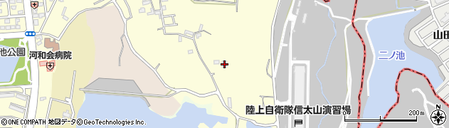 大阪府和泉市上代町527周辺の地図