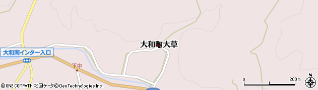 広島県三原市大和町大草周辺の地図