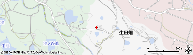 兵庫県淡路市生田畑1260周辺の地図