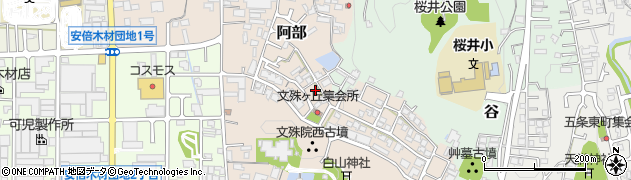 奈良県桜井市阿部658-40周辺の地図