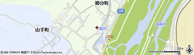 広島県福山市郷分町886周辺の地図