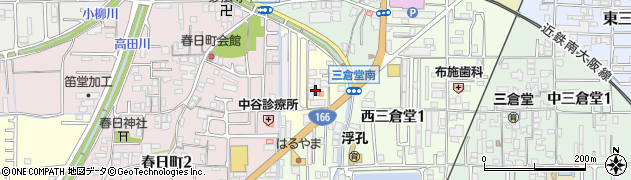 奈良県大和高田市礒野新町周辺の地図