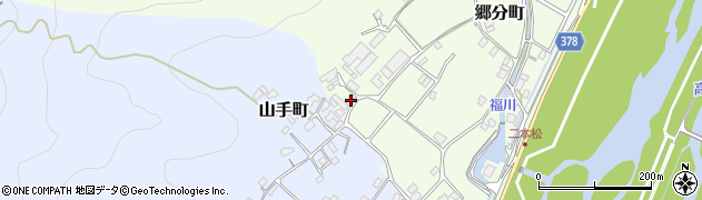 広島県福山市郷分町959周辺の地図