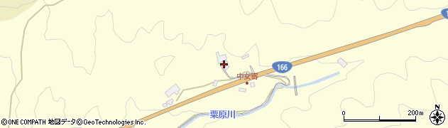 奈良県桜井市粟原824周辺の地図