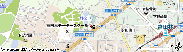 冨尾石油株式会社　セルフ外環富田林ＳＳ周辺の地図