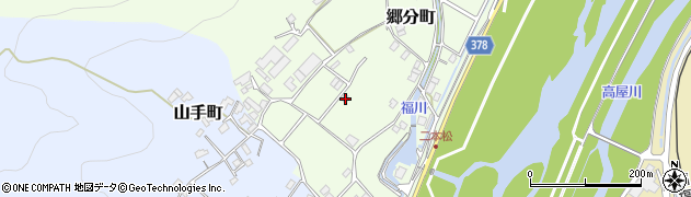 広島県福山市郷分町883周辺の地図