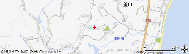 兵庫県淡路市釜口2125周辺の地図