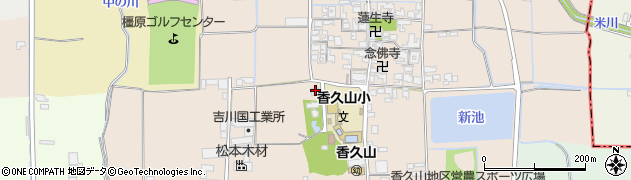 奈良県橿原市膳夫町100周辺の地図