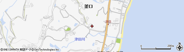 兵庫県淡路市釜口2211周辺の地図