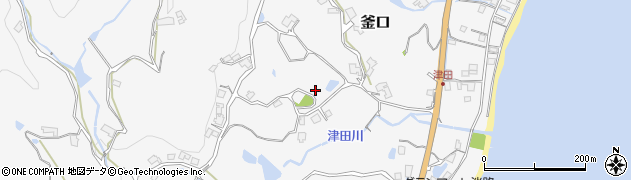兵庫県淡路市釜口2118周辺の地図