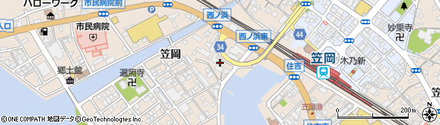 朝庫神社周辺の地図