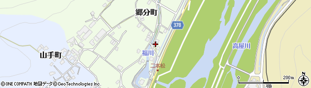 広島県福山市郷分町765周辺の地図