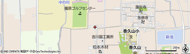 奈良県橿原市膳夫町252周辺の地図