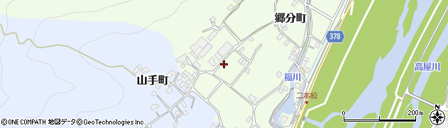 広島県福山市郷分町941周辺の地図