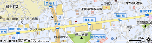 もみじ銀行蔵王支店周辺の地図