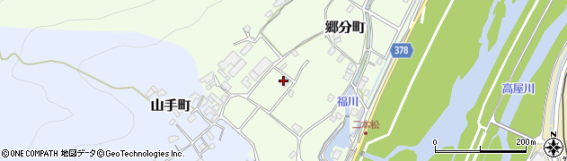 広島県福山市郷分町943周辺の地図
