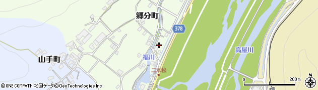 広島県福山市郷分町764周辺の地図