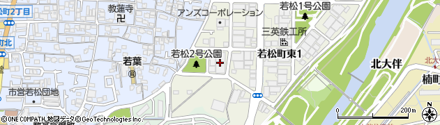福山通運株式会社　富田林営業所周辺の地図