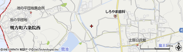 岡山県浅口市鴨方町六条院西周辺の地図