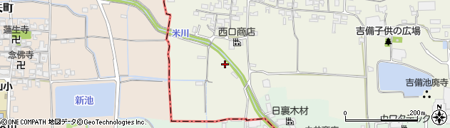 奈良県桜井市吉備731周辺の地図