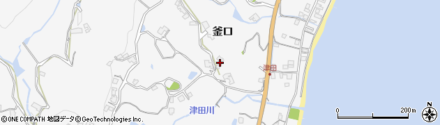 兵庫県淡路市釜口2204周辺の地図