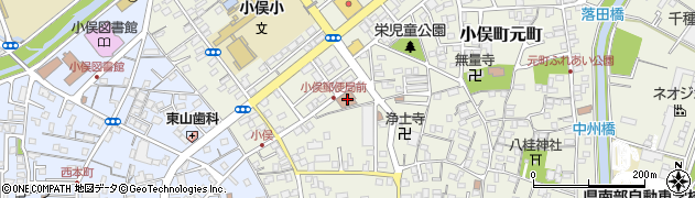 小俣郵便局周辺の地図