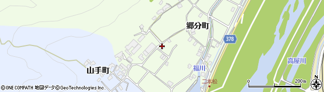 広島県福山市郷分町936周辺の地図