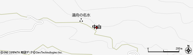 香川県小豆島町（小豆郡）中山周辺の地図