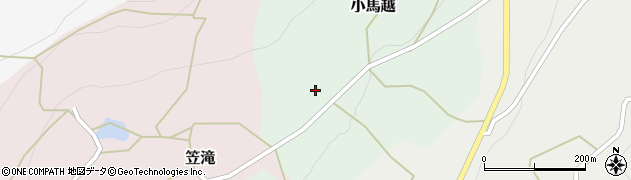香川県小豆郡土庄町小馬越608周辺の地図