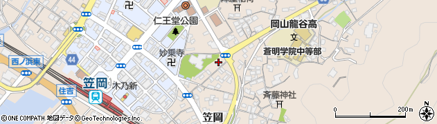 笠原クリーニング店周辺の地図