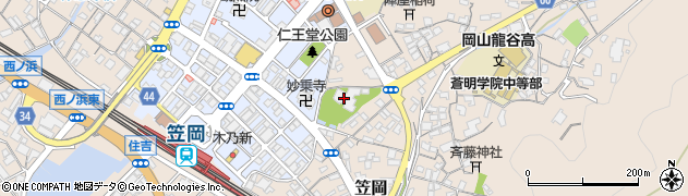 浄心寺周辺の地図