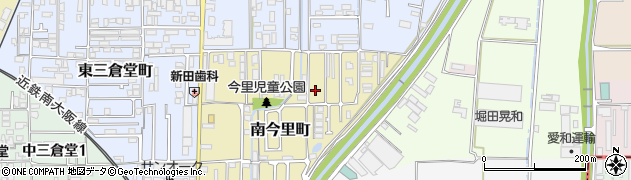 奈良県大和高田市南今里町周辺の地図