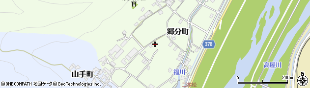 広島県福山市郷分町935周辺の地図