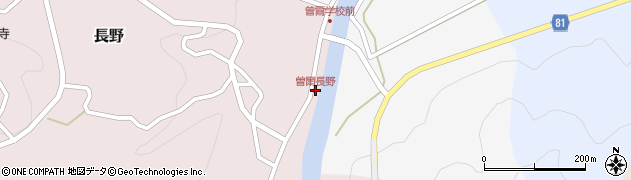 長野周辺の地図
