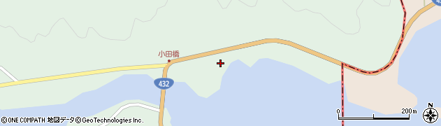 広島県東広島市河内町小田1440周辺の地図