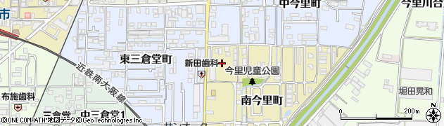 奈良県大和高田市南今里町1周辺の地図