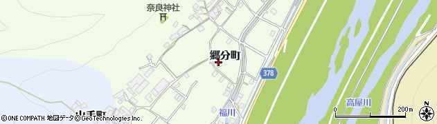 広島県福山市郷分町898周辺の地図
