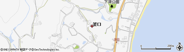 兵庫県淡路市釜口2454周辺の地図