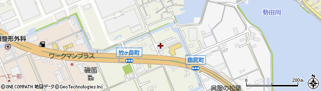 三交タクシー　伊勢営業所周辺の地図
