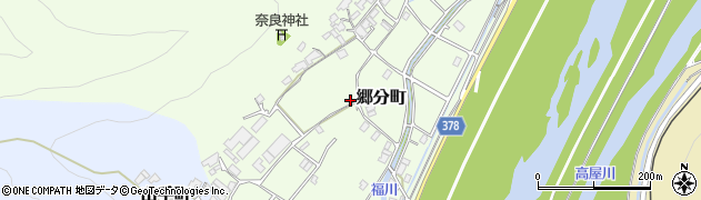 広島県福山市郷分町986周辺の地図